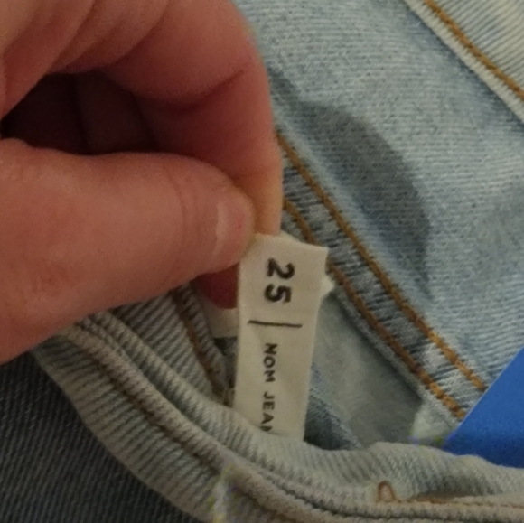 PacSun Mom Jeans Patchwork - Picture 6 of 10